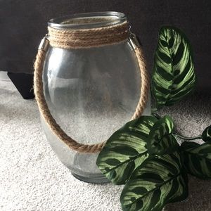 Large Glass Nautical Vase